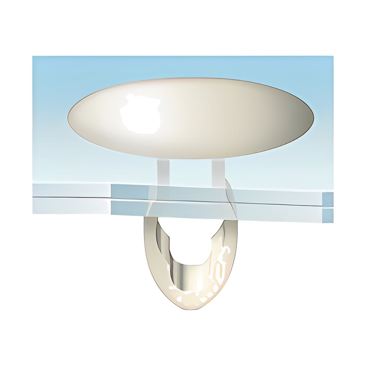 BRT 2093 Plastik Klips Perçin